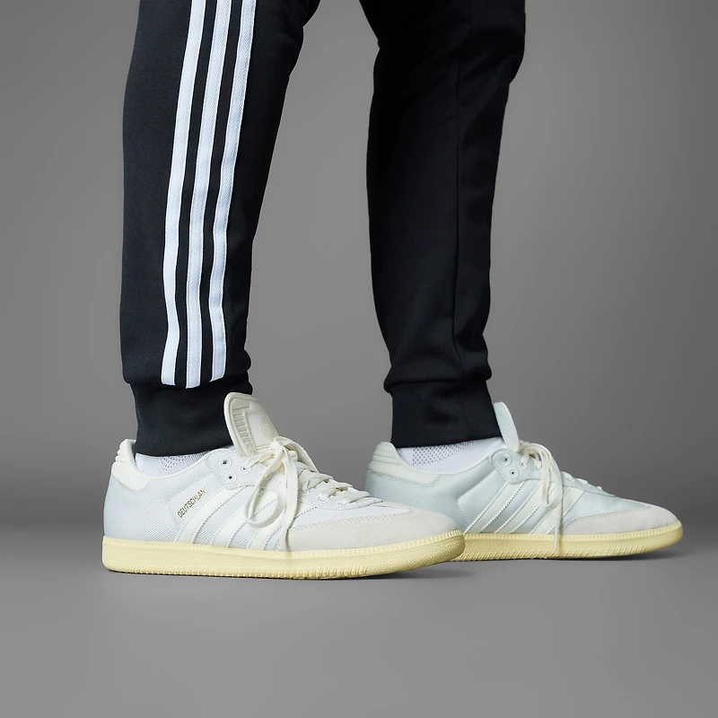 Chaussures Samba adidas Originals blanches pour homme de l'équipe nationale d'Allemagne 125e anniversaire