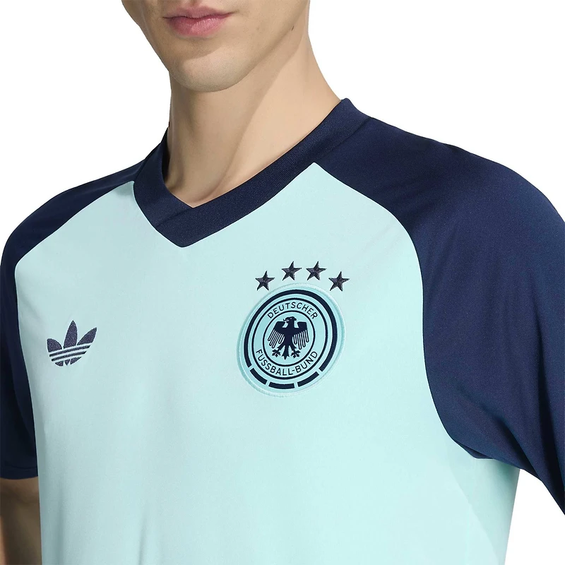 Men's adidas Turquoise Germany National Team 2026 Pre-Match Top