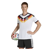 Maillot domicile authentique adidas blanc de l'équipe nationale d'Allemagne 2026 pour homme
