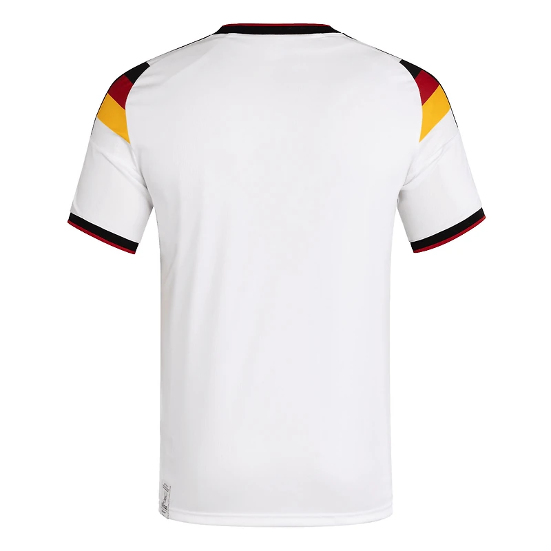 Maillot domicile réplique blanc adidas de l'équipe nationale d'Allemagne pour la Coupe du Monde FIFA 2026