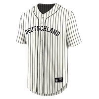 Men's Fanatics Cream Germany National Team Oversized Baseball Jersey