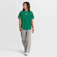 Maillot de mode rétro raglan à col en V l'équipe nationale d'Allemagne, vert Fanatics, pour homme