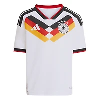 Mini-kit réplique adidas blanc pour enfant de l'équipe nationale d'Allemagne 2026