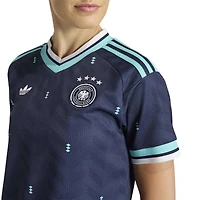 Maillot réplique extérieur adidas bleu marine de l'équipe nationale d'Allemagne pour femmes (2026)
