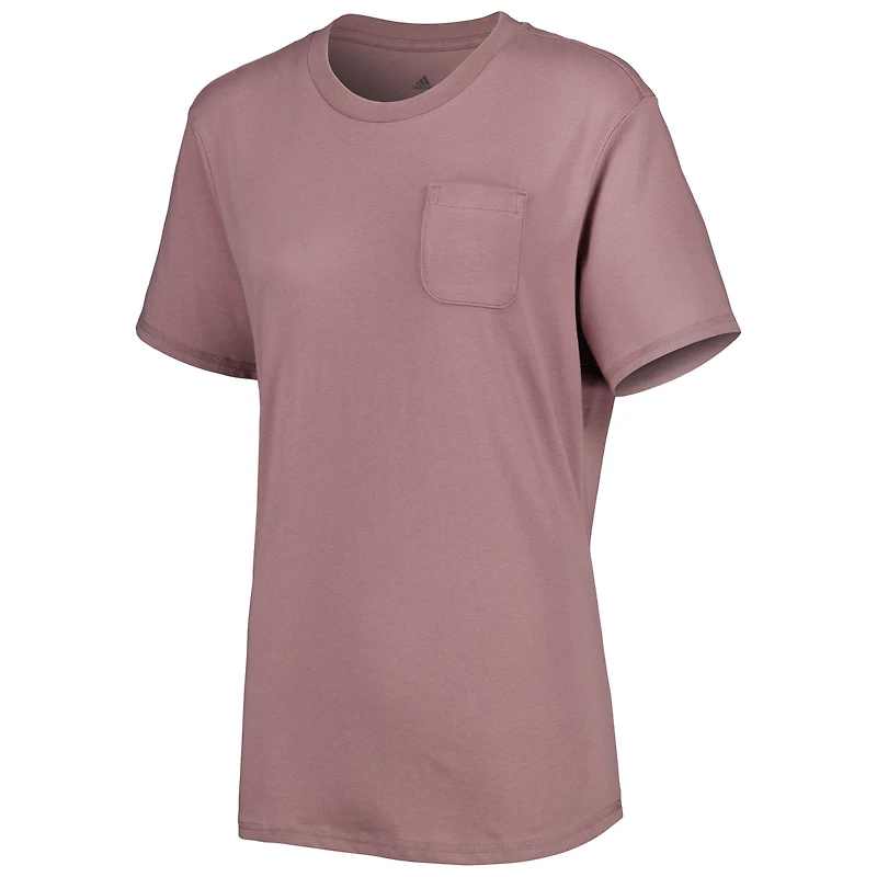 T-shirt ADN de l'équipe nationale d'Allemagne adidas rose pour femme