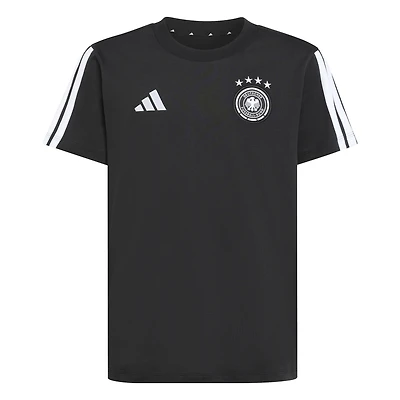 T-shirt adidas Alphaskin noir pour jeunes de l'équipe nationale d'Allemagne
