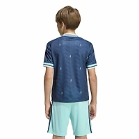 Maillot réplique extérieur adidas bleu marine de l'équipe nationale d'Allemagne pour jeunes (2026)
