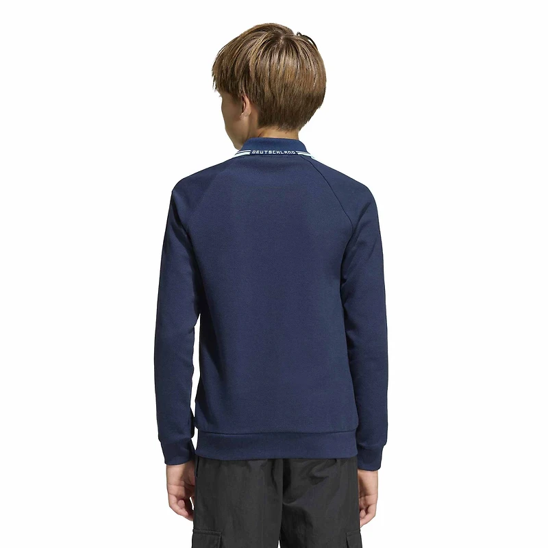 Youth adidas White Germany National Team 2026 Full-Zip Game Day Anthem Jacket