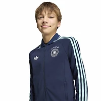 Youth adidas White Germany National Team 2026 Full-Zip Game Day Anthem Jacket