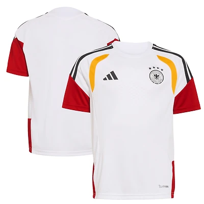 Youth adidas  White Germany National Team 2026 Away Tiro Training Jersey