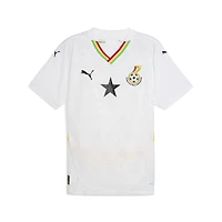 Maillot réplique Puma blanc pour homme de l'équipe nationale du Ghana 2025 à domicile