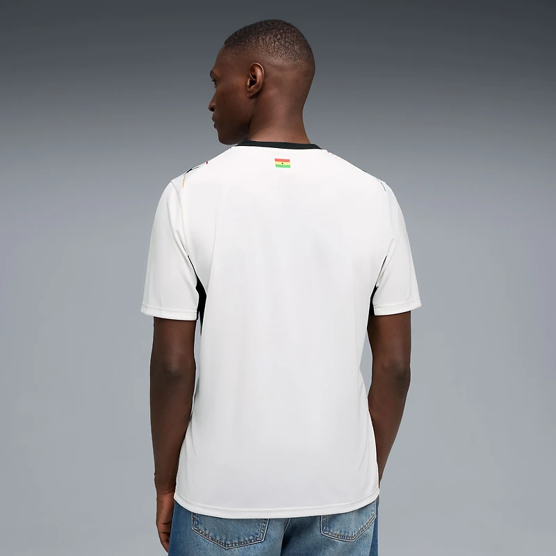 Men's Puma  White Ghana National Team 2026 Home Replica Jersey