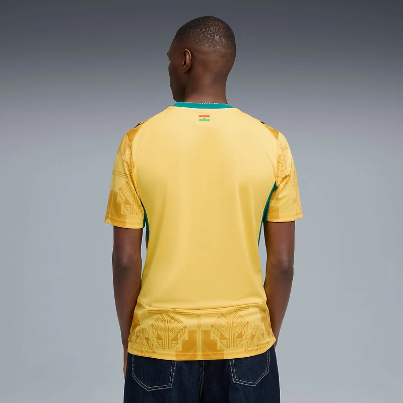 Men's Puma Yellow Ghana National Team 2026 Away Replica Jersey