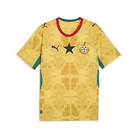 Maillot réplique extérieur Puma jaune de l'équipe nationale du Ghana pour homme, saison 2026