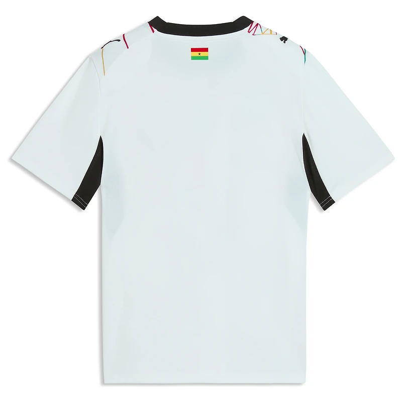 Youth Puma White Ghana National Team 2026 Home Replica Jersey