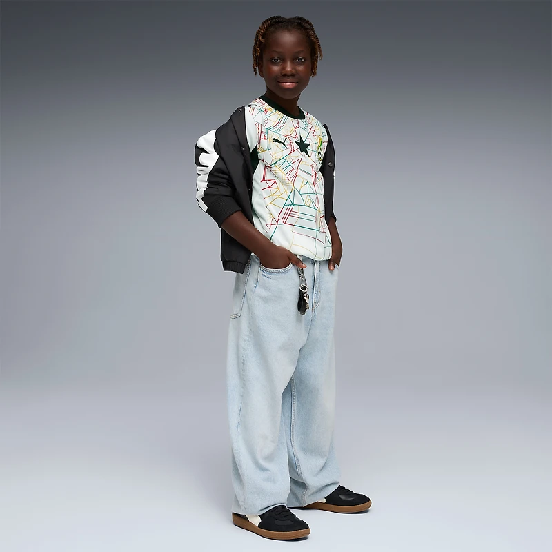 Youth Puma White Ghana National Team 2026 Home Replica Jersey