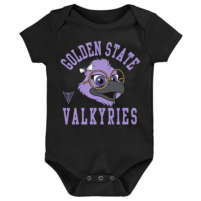 Body noir Golden State Valkyries Shout Out pour bébé Outerstuff