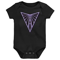 Ensemble de 3 pièces pour bébé Outerstuff Golden State Valkyries Slide Home