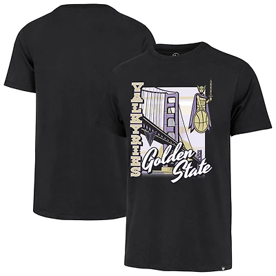 T-shirt noir « 47 » pour homme, Golden State Valkyries, ville natale de Franklin