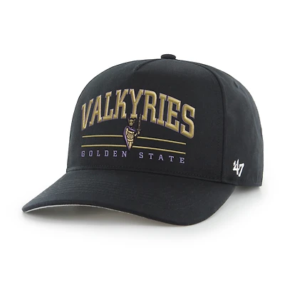 Men's '47 Eclipse Black Golden State Valkyries Roscoe Hitch Adjustable Hat