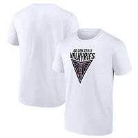 T-shirt blanc céleste pour homme avec logo principal des Golden State Valkyries