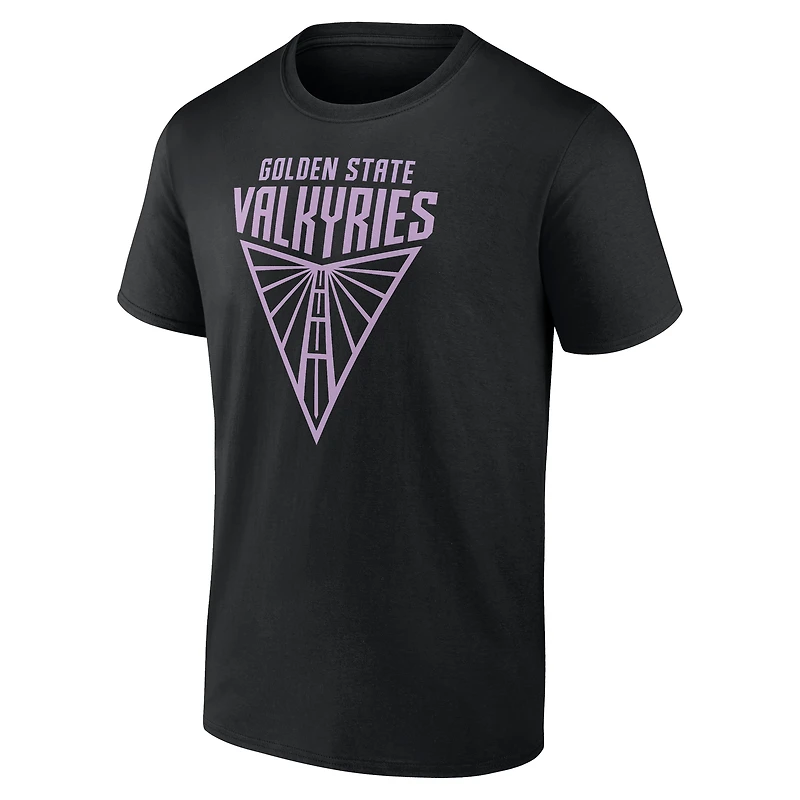 T-shirt noir Eclipse pour homme avec logo principal des Golden State Valkyries