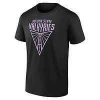 T-shirt noir Eclipse pour homme avec logo principal des Golden State Valkyries