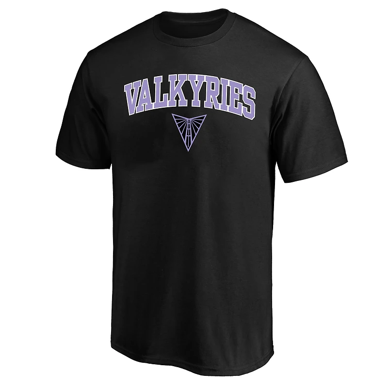 T-shirt Fanatics noir pour homme avec logo Golden State Valkyries, grand et format