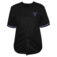 Men's Fanatics  Eclipse Black Golden State Valkyries Big & Tall Full-Button Fashion Jersey