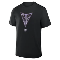 T-shirt noir pour homme avec nom et numéro « Kate Martin Eclipse » des Golden State Valkyries dans la peinture
