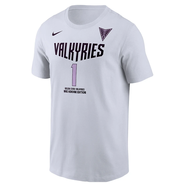 Men's Nike Gabby Williams White Golden State Valkyries Name & Number Heroine Edition T-Shirt