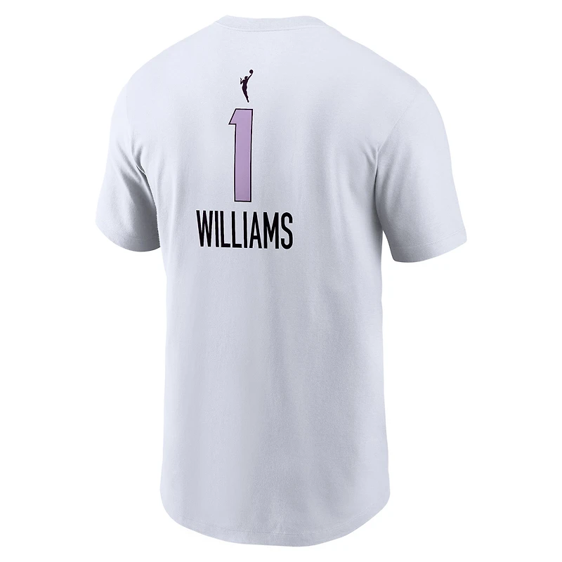 Men's Nike Gabby Williams White Golden State Valkyries Name & Number Heroine Edition T-Shirt