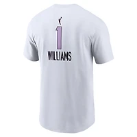 Men's Nike Gabby Williams White Golden State Valkyries Name & Number Heroine Edition T-Shirt