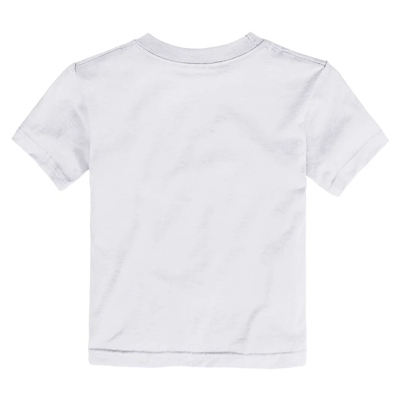 T-shirt Nike blanc avec logo principal Golden State Valkyries pour tout-petit