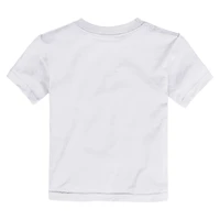 T-shirt Nike blanc avec logo principal Golden State Valkyries pour tout-petit