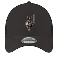 Casquette ajustable unisexe New Era Eclipse Black Golden State Valkyries Core Logo A-Frame 9FORTY