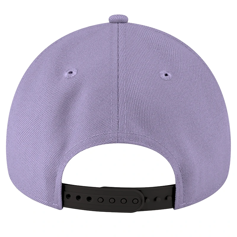 Casquette ajustable unisexe New Era violette Golden State Valkyries Core Logo A-Frame 9FORTY