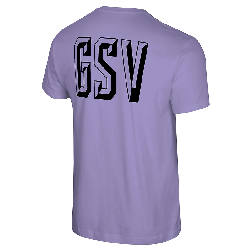 T-shirt unisexe violet Stadium Essentials Golden State Valkyries Origins Statement