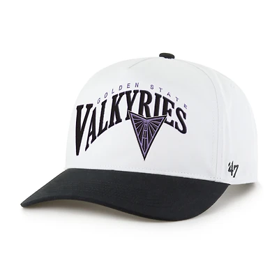Casquette unisexe ajustable blanche Golden State Valkyries Dom Wave bicolore « 47 »
