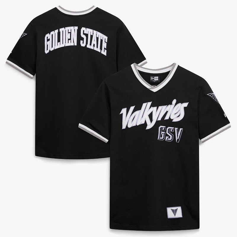 Unisex New Era Black Golden State Valkyries Sport Classics Capsule V-Neck Fashion Jersey