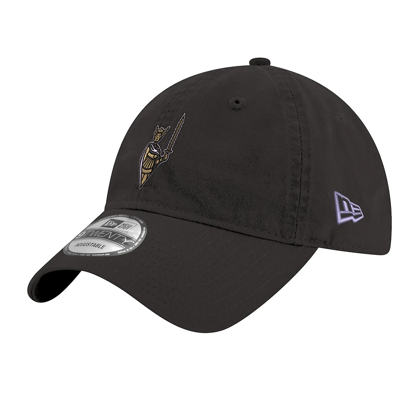 Casquette ajustable unisexe New Era Eclipse noire Golden State Valkyries Core 9TWENTY