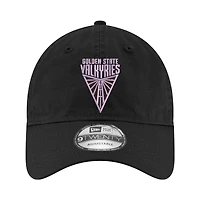 Casquette réglable unisexe New Era Eclipse Black Golden State Valkyries Logo 9TWENTY