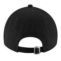 Casquette réglable unisexe New Era Eclipse Black Golden State Valkyries Logo 9TWENTY