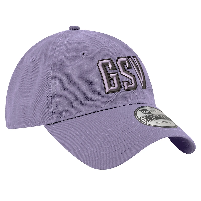 Unisex New Era Violet Golden State Valkyries Core 9TWENTY Adjustable Hat