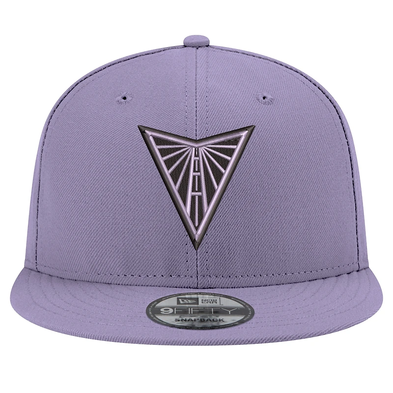 Unisex New Era Violet Golden State Valkyries Logo 9FIFTY Snapback Hat