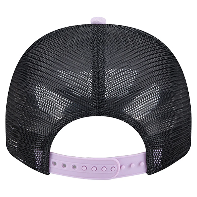 Unisex New Era White/Eclipse Black Golden State Valkyries Banner Foam Front 9FIFTY A-Frame Adjustable Trucker Hat