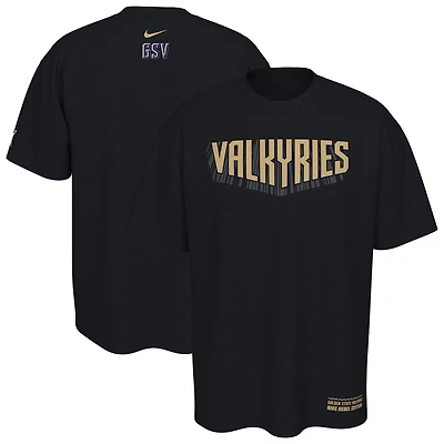 Unisex Nike Black Golden State Valkyries Standard Issue Rebel Edition T-Shirt