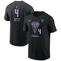 Unisex Nike Justė Jocytė Black Golden State Valkyries  Name & Number T-Shirt