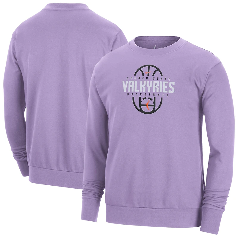 Unisex Nike Violet Golden State Valkyries 2026 On-Court Practice Dri-FIT Sweatshirt