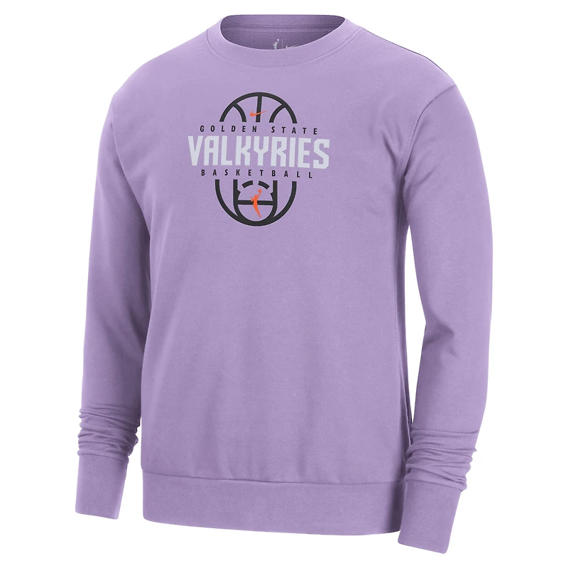 Sweat-shirt unisexe Nike violet Golden State Valkyries 2026 Dri-FIT d'entraînement